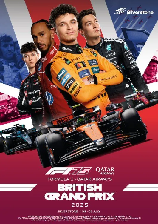 Formule 1, poster ter illustratie